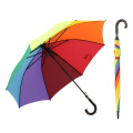 china wholesale OEM straight auto open stick custom promotional rainbow staight umbrella for gift